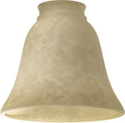 Quorum - 2812E - Glass - Glass Series - Cream Mottled Scavo