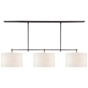 Visual Comfort Signature - TOB 5005BZ-L - Three Light Billiard Pendant - Bryant - Bronze