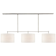Visual Comfort Signature - TOB 5005PN-L - Three Light Billiard Pendant - Bryant - Polished Nickel
