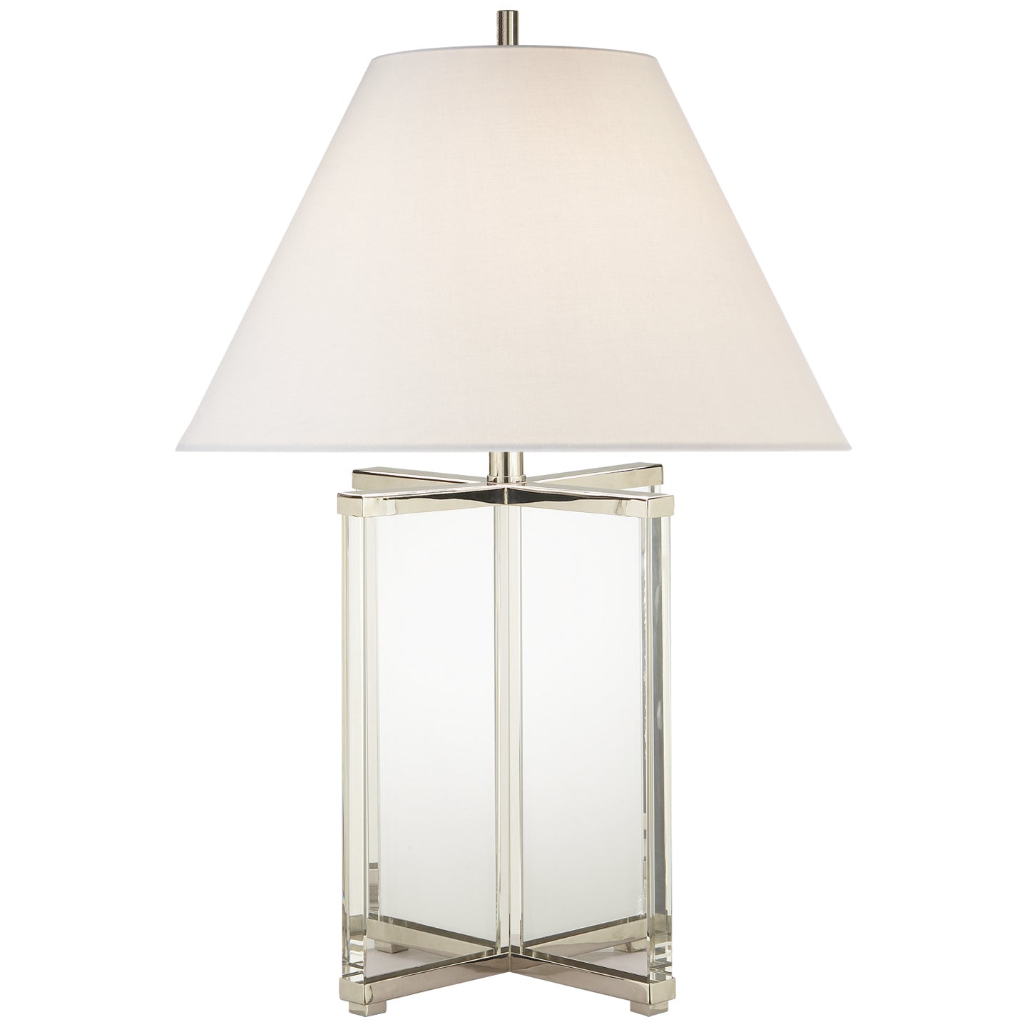 Visual Comfort Signature - SP 3005CG-L - One Light Table Lamp - CAMERON - Crystal
