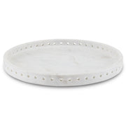 Currey and Company - 1200-0592 - Tray - White