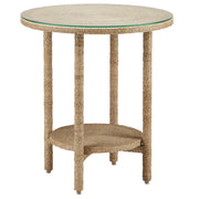 Currey and Company - 3000-0215 - Accent Table - Natural Rope