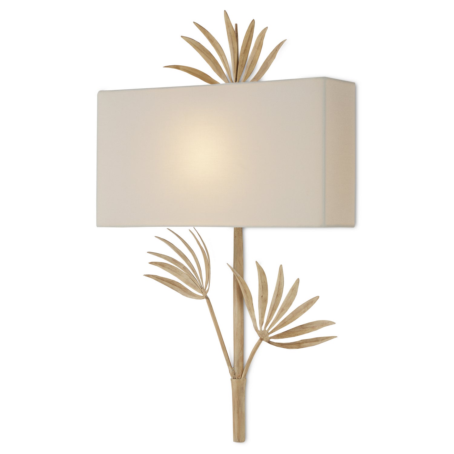 Currey and Company - 5900-0049 - One Light Wall Sconce - Coco Cream