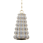 Corbett Lighting - 394-10-CGG - One Light Pendant - Esperanza - Ceramic Gloss Gray