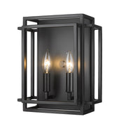 Z-Lite - 454-2S-MB - Two Light Wall Sconce - Titania - Matte Black