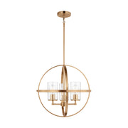 Generation Lighting - 3124673-848 - Three Light Chandelier - Alturas - Satin Brass