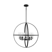 Generation Lighting - 3124675-112 - Five Light Chandelier - Alturas - Midnight Black