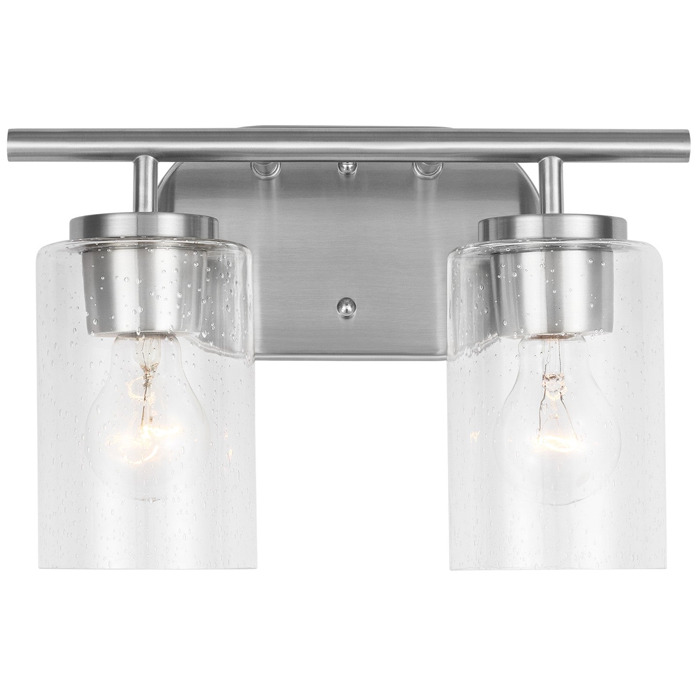 Generation Lighting - 41171-962 - Two Light Wall / Bath - Oslo - Brushed Nickel