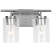 Generation Lighting - 41171-962 - Two Light Wall / Bath - Oslo - Brushed Nickel