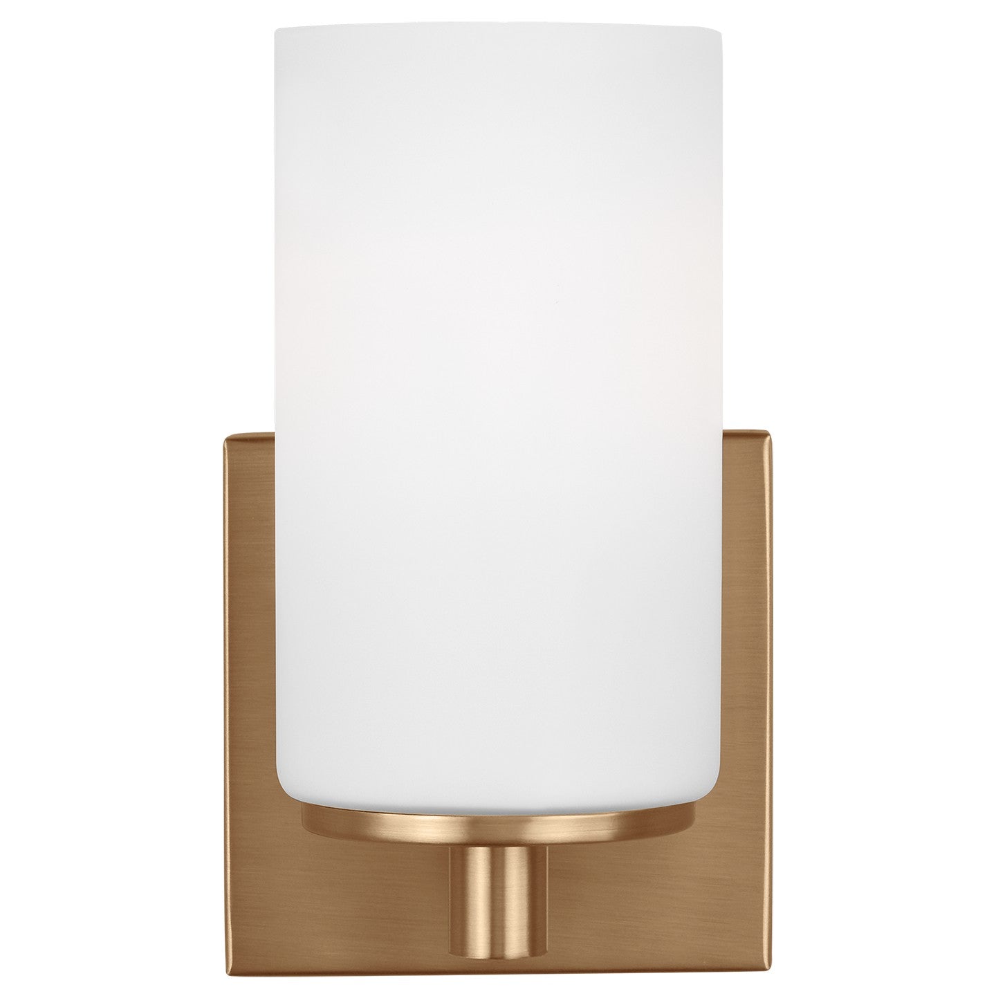 Generation Lighting - 4139101-848 - One Light Wall / Bath Sconce - Hettinger - Satin Brass