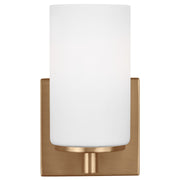 Generation Lighting - 4139101-848 - One Light Wall / Bath Sconce - Hettinger - Satin Brass