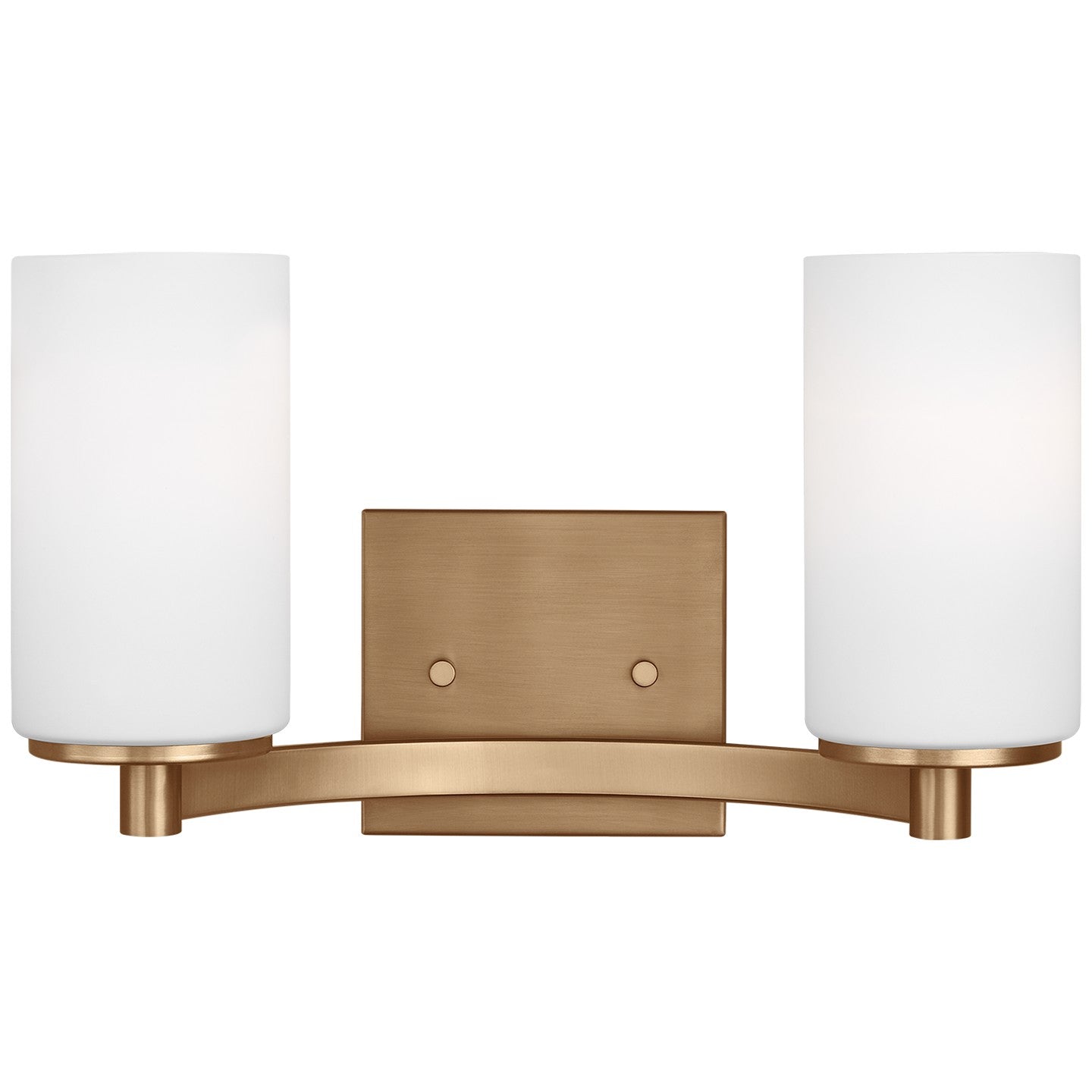 Generation Lighting - 4439102-848 - Two Light Wall / Bath - Hettinger - Satin Brass