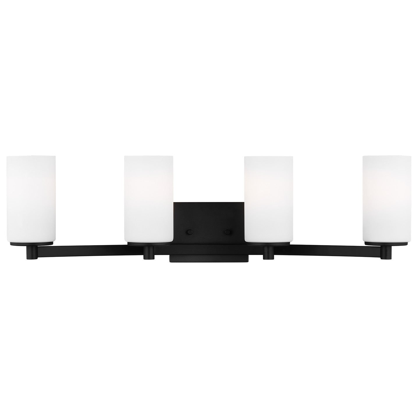 Generation Lighting - 4439104EN3-112 - Four Light Wall / Bath - Hettinger - Midnight Black