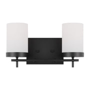 Visual Comfort Studio - 4490302EN3-112 - Two Light Bath - Zire - Midnight Black