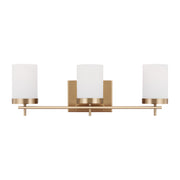 Visual Comfort Studio - 4490303EN3-848 - Three Light Bath - Zire - Satin Brass