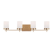 Visual Comfort Studio - 4490304-848 - Four Light Bath - Zire - Satin Brass