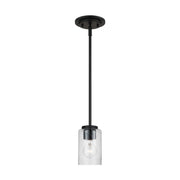 Generation Lighting - 61170-112 - One Light Mini-Pendant - Oslo - Midnight Black
