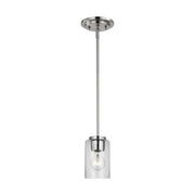 Generation Lighting - 61170-962 - One Light Mini-Pendant - Oslo - Brushed Nickel