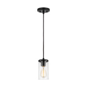 Visual Comfort Studio - 6190301-112 - One Light Mini-Pendant - Zire - Midnight Black