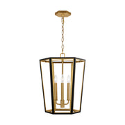 Visual Comfort Studio - AC1083MBKBBS - Three Light Lantern - Curt - Midnight Black