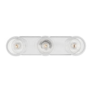 Visual Comfort Studio - KSV1023PNGW - Three Light Vanity - Monroe - Polished Nickel