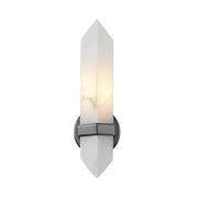 Alora - WV334105UBAR - One Light Vanity - Valencia - Urban Bronze/Alabaster