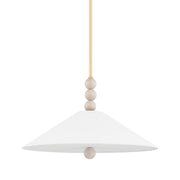 Mitzi - H615702-AGB - Two Light Pendant - Alexis - Aged Brass