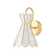 Mitzi - H662101-AGB - One Light Wall Sconce - Lyra - Aged Brass