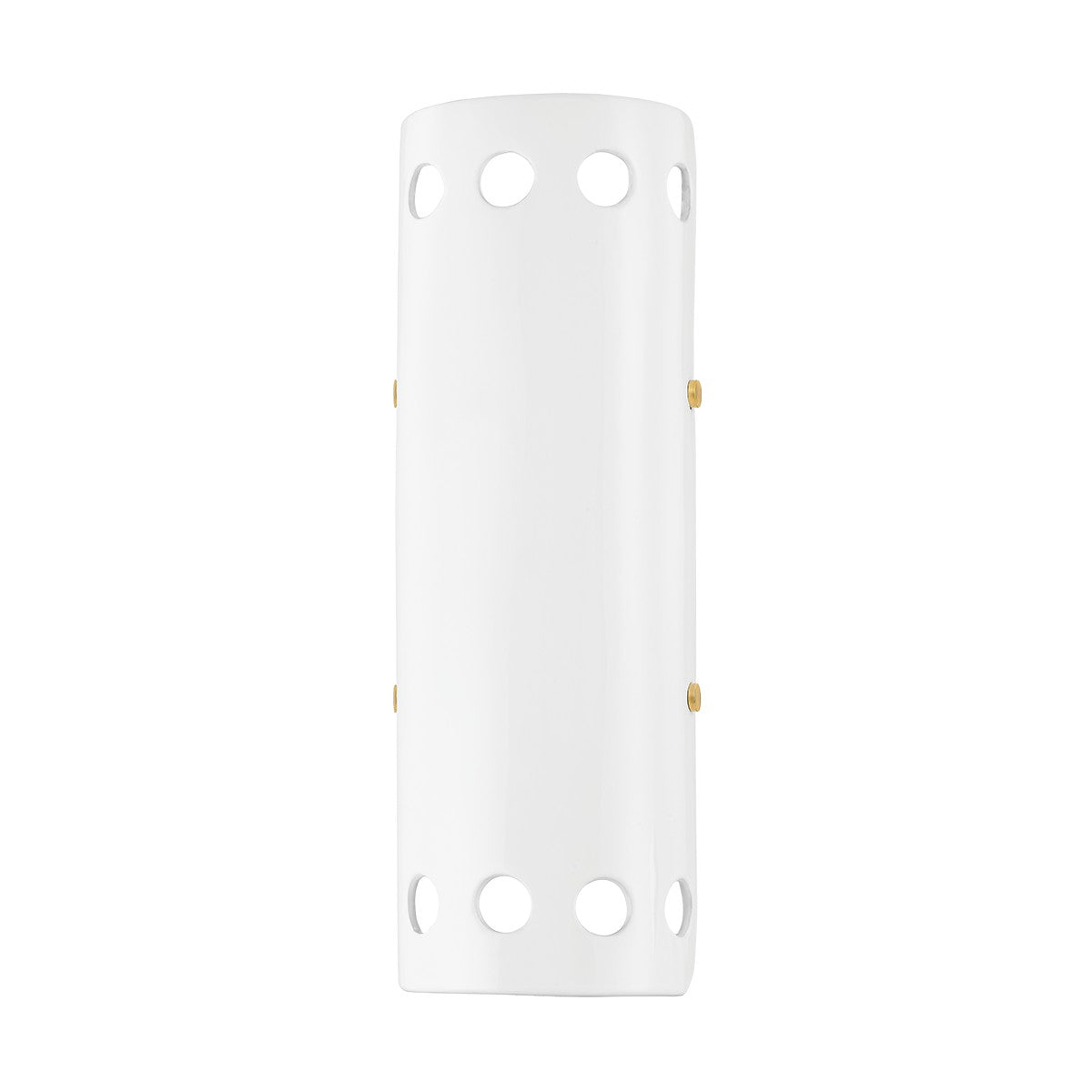 Mitzi - H705102-AGB/CGW - Two Light Wall Sconce - Jean - Aged Brass/Ceramic Gloss White