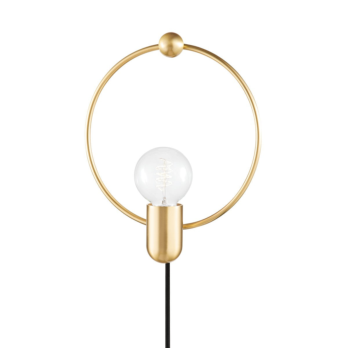 Mitzi - HL638201-AGB - One Light Wall Sconce - Darcy - Aged Brass
