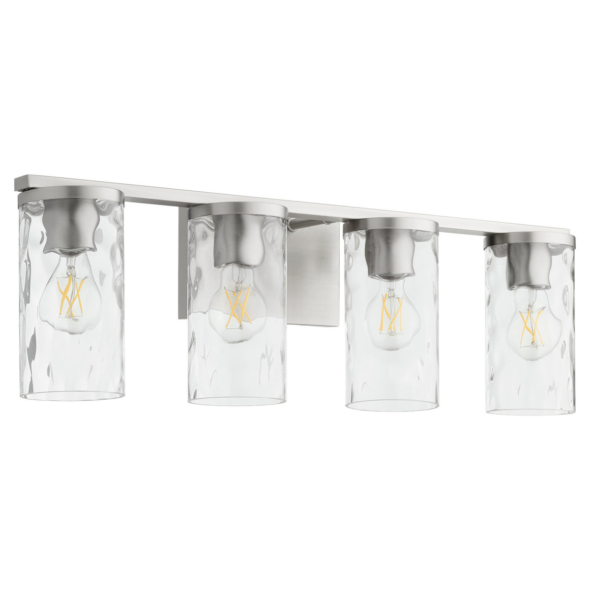 Quorum - 5111-4-65 - Four Light Vanity - Steinway - Satin Nickel
