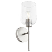Quorum - 5374-1-65 - One Light Wall Mount - Tribute - Satin Nickel