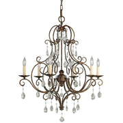 Generation Lighting - F1902/6MBZ - Six Light Chandelier - Chateau - Mocha Bronze
