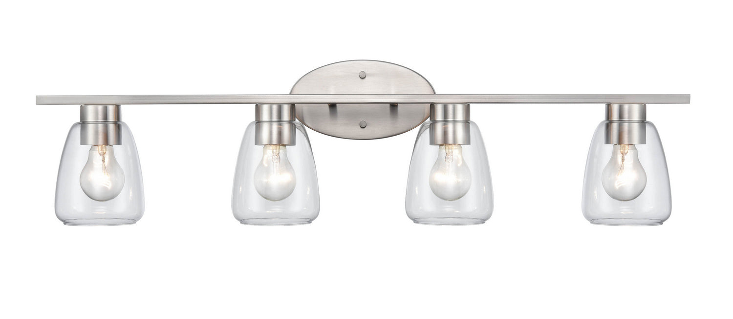 Millennium - 9364-BN - Four Light Vanity - Brushed Nickel