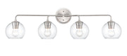 Millennium - 9754-BN - Four Light Vanity - Brushed Nickel