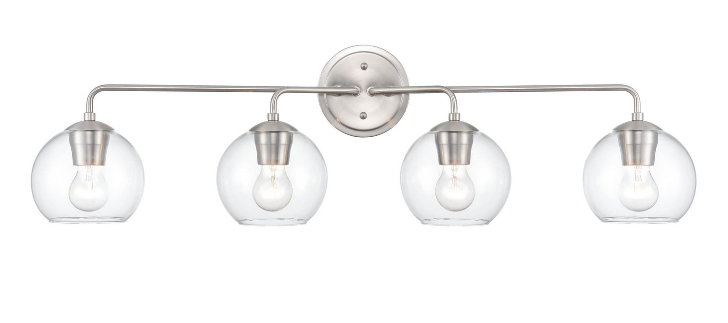 Millennium - 9754-BN - Four Light Vanity - Brushed Nickel