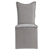 Uttermost - 23462-2 - Armless Chairs, Set Of 2 - Narissa - Gray Linen