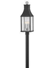 Hinkley - 17461MB - LED Post Top or Pier Mount Lantern - Beacon Hill - Museum Black