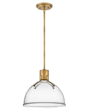 Hinkley - 3487HB-CS - LED Pendant - Argo - Heritage Brass