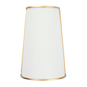 Varaluz - 364W02MWFG - Two Light Wall Sconce - Coco - Matte White/French Gold