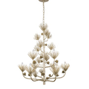 Varaluz - 365C09ZG - Nine Light Chandelier - Pinion - Zen Gold