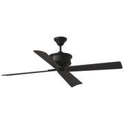 Visual Comfort Fan - 4SBWR56MBK - 56"Ceiling Fan - Subway - Midnight Black