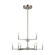 Visual Comfort Studio - 3164209EN-962 - LED Chandelier - Fullton - Brushed Nickel