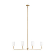 Visual Comfort Studio - 3609306EN-848 - LED Chandelier - Foxdale - Satin Brass