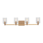 Visual Comfort Studio - 4464204-848 - Four Light Bath Vanity - Fullton - Satin Brass