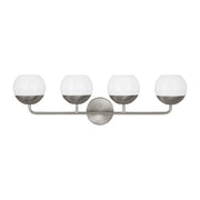 Visual Comfort Studio - 4468104-962 - Four Light Bath Vanity - Alvin - Brushed Nickel