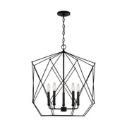 Visual Comfort Studio - 5334105EN-112 - LED Pendant - Zarra - Midnight Black