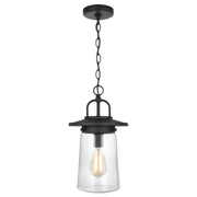 Generation Lighting - 6208901-12 - One Light Outdoor Pendant - Tybee - Black