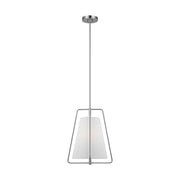 Visual Comfort Studio - 6507401-962 - One Light Pendant - Allis - Brushed Nickel
