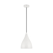 Visual Comfort Studio - 6545301-115 - One Light Pendant - Oden - Matte White